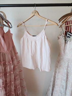 Abercrombie & Fitch Pale Pink Spaghetti Strap Cami